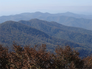 The Unicoi Crest above Tellico Plains