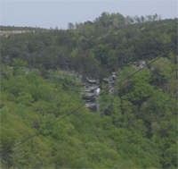 Laurel Falls from across the valley