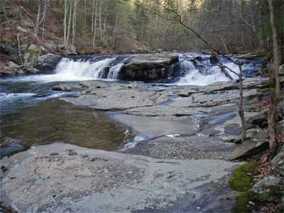 Tellico River above Baby Falls