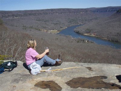 The view from Snooper's Rock