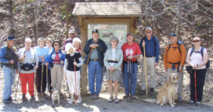 The group at the Trailhead